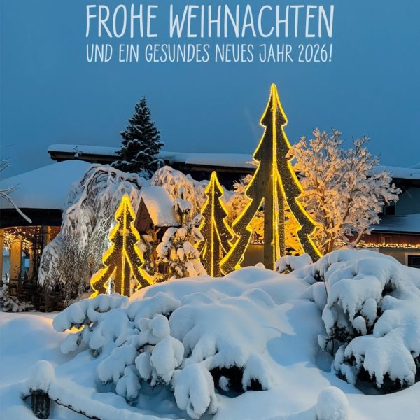 Frohe Weihnachten und ein gesundes neues Jahr 2026! ?✨??? #alpenschick #erlebniseinkauf #froheweihnachten #gutenrut...